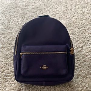 Deep Purple Coach Backpack